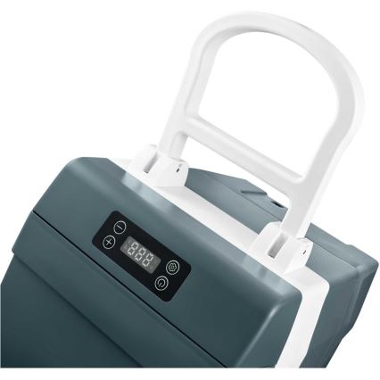 Sencor - Przenośna kompresorowa lodówka samochodowa 55 l 70W/12V/230V niebieska/biała