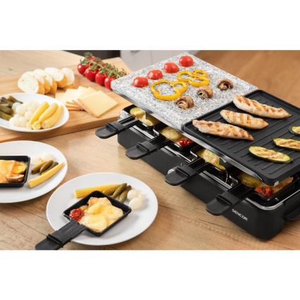 Sencor - Raclette gril z akcesoriami 1400W/230V