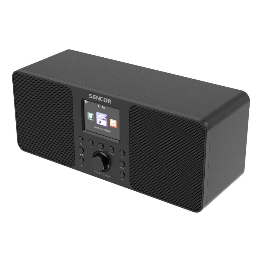 Sencor - Radio internetowe 20W/5V Wi-Fi + pilot zdalnego sterowania