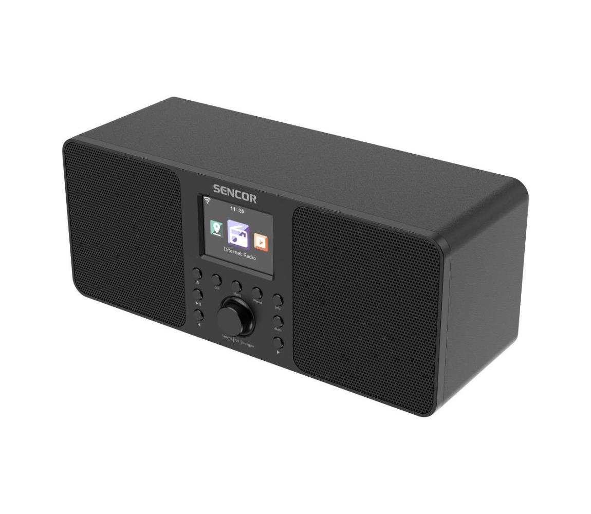 Sencor - Radio internetowe 20W/5V Wi-Fi z pilotem