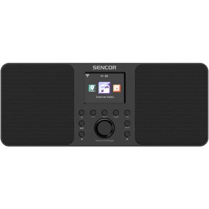 Sencor - Radio internetowe 20W/5V Wi-Fi + pilot zdalnego sterowania