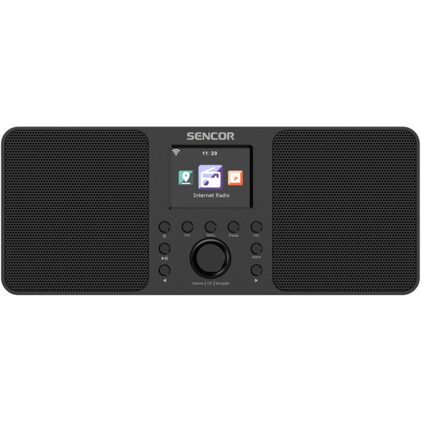 Sencor - Radio internetowe 20W/5V Wi-Fi + pilot zdalnego sterowania