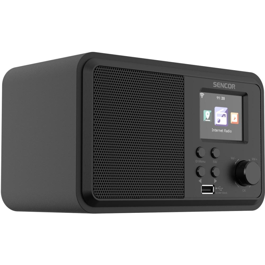Sencor - Radio internetowe 4W/5V Wi-Fi + Pplot zdalnego sterowania