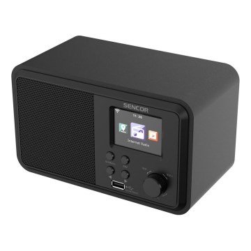 Sencor - Radio internetowe 4W/5V Wi-Fi + Pplot zdalnego sterowania