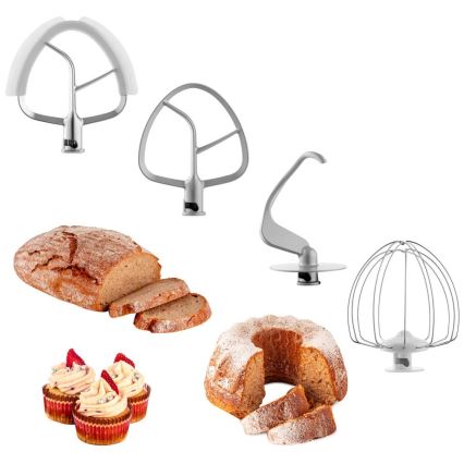 Sencor - Robot kuchenny z misą ze stali nierdzewnej 1700W/230V matowy chrom