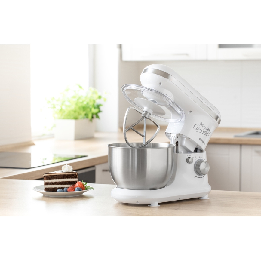 Sencor - Robot kuchenny z misą ze stali nierdzewnej 600W/230V