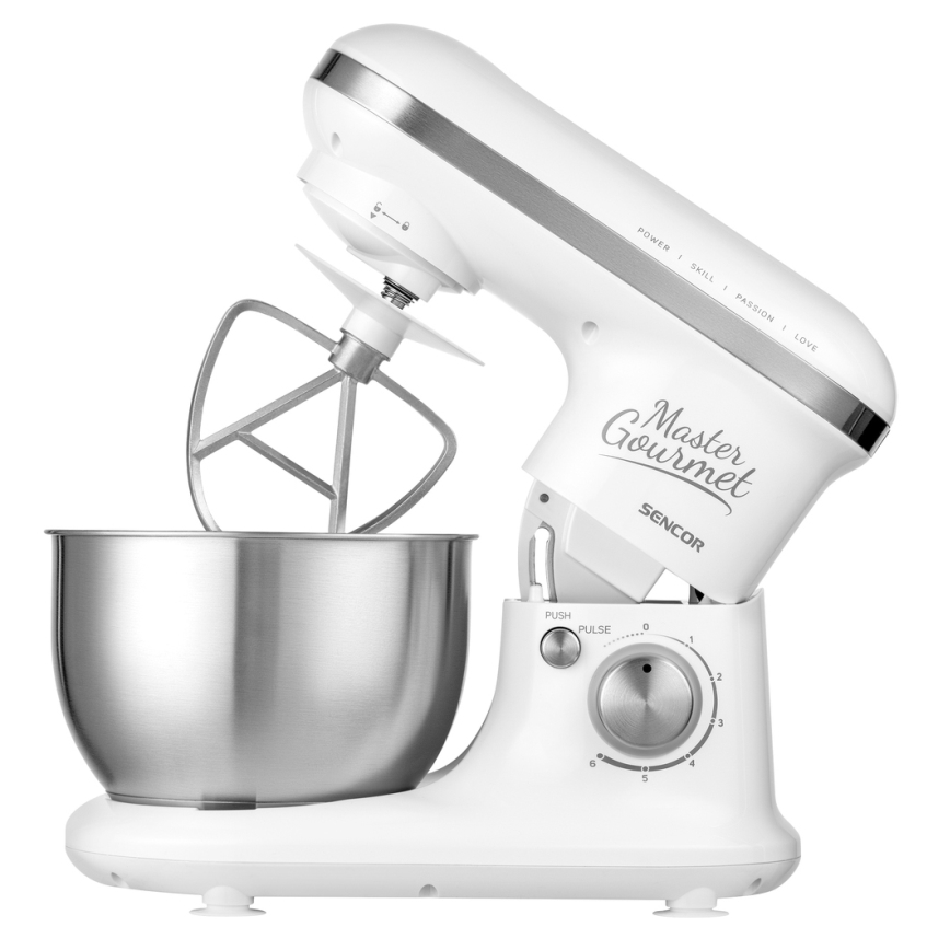 Sencor - Robot kuchenny z misą ze stali nierdzewnej 600W/230V