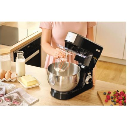 Sencor - Robot kuchenny z miską ze stali nierdzewnej 1000 W/230 V czarny