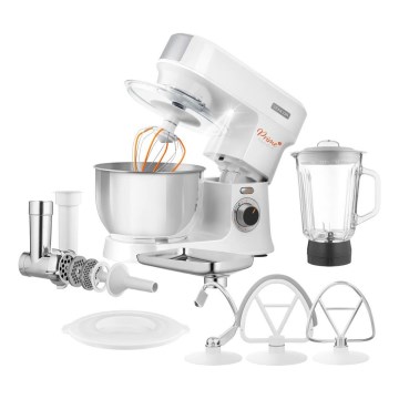 Sencor - Robot kuchenny z miską ze stali nierdzewnej 1000W/230V biały
