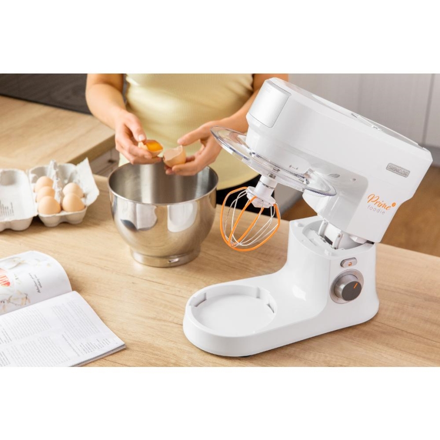 Sencor - Robot kuchenny z miską ze stali nierdzewnej 1000W/230V biały