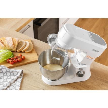 Sencor - Robot kuchenny z miską ze stali nierdzewnej 1000W/230V biały