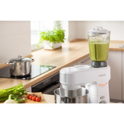 Sencor - Robot kuchenny z miską ze stali nierdzewnej 1000W/230V biały