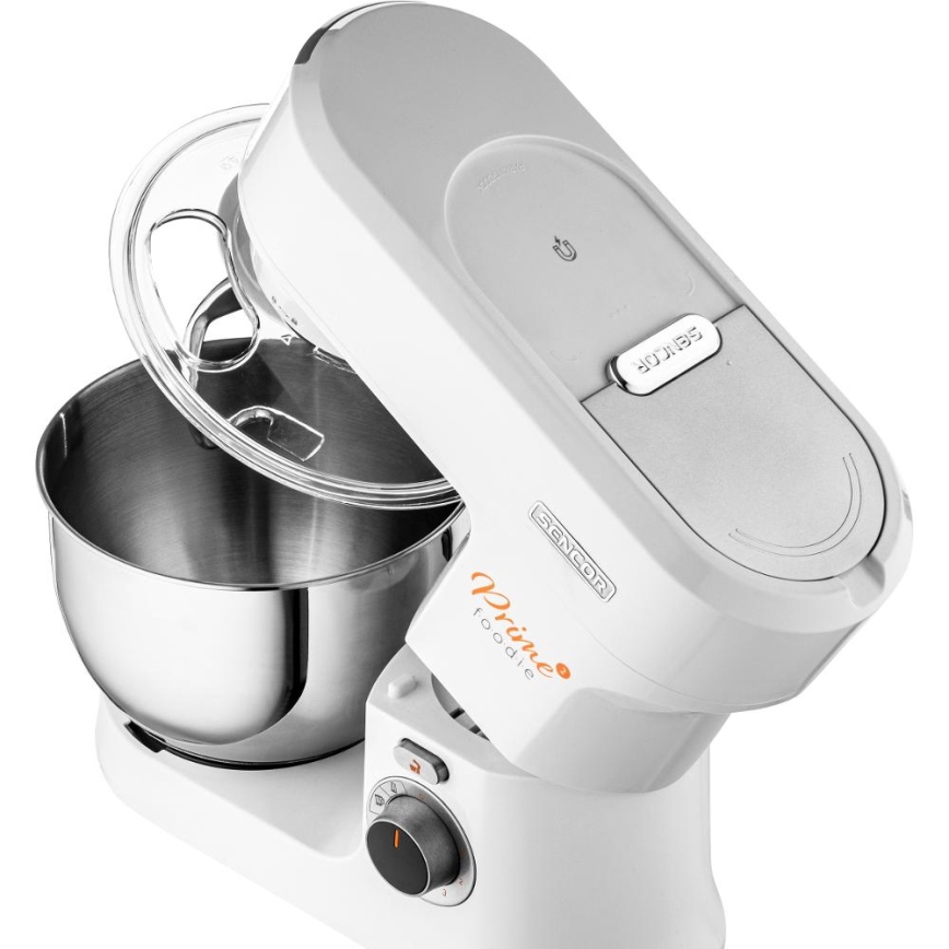 Sencor - Robot kuchenny z miską ze stali nierdzewnej 1000W/230V biały