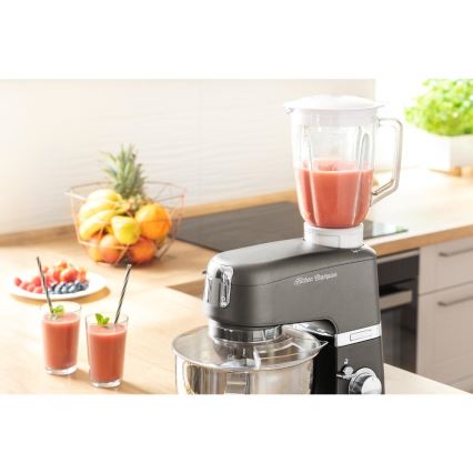 Sencor - Robot kuchenny z miską ze stali nierdzewnej 1000W/230V szary
