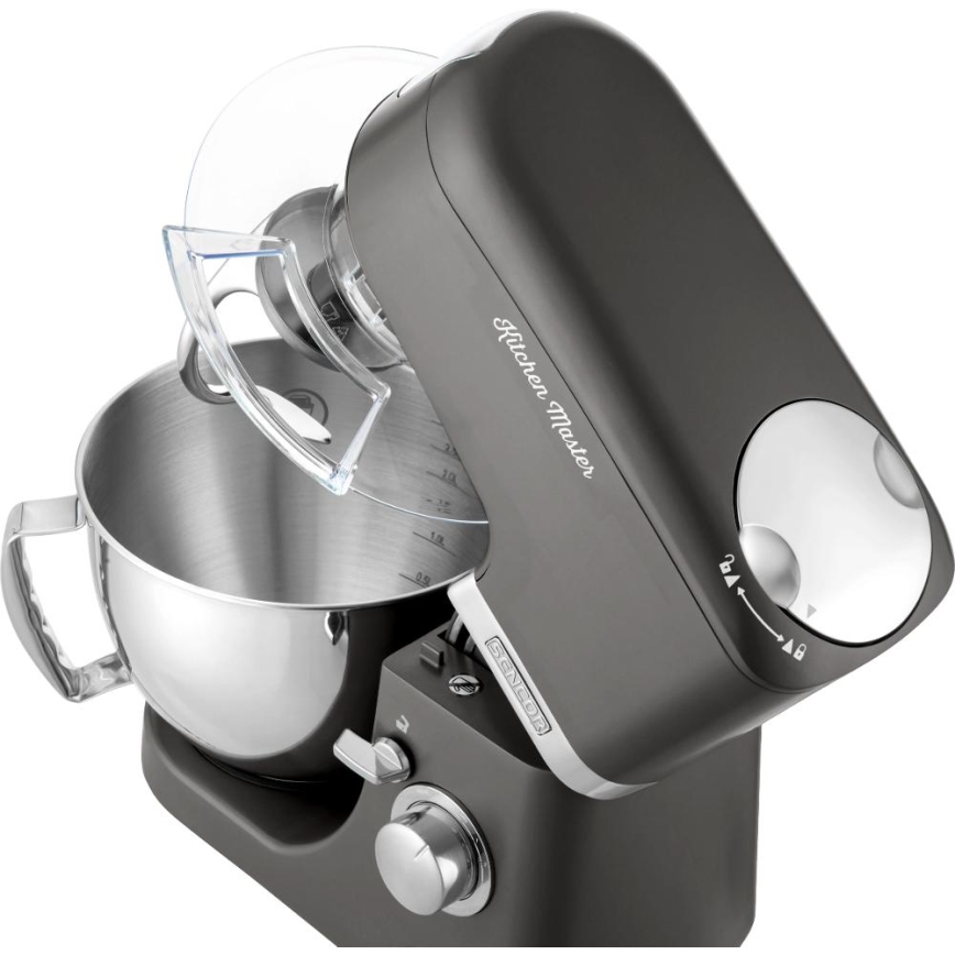 Sencor - Robot kuchenny z miską ze stali nierdzewnej 1000W/230V szary