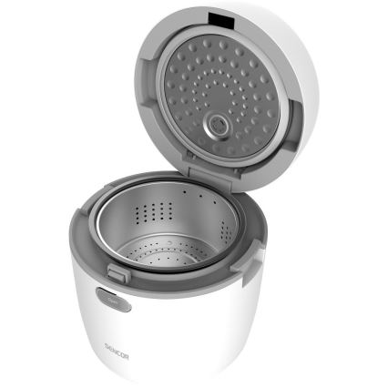 Sencor - Ryżowar 350W/230V 0,6 l biały