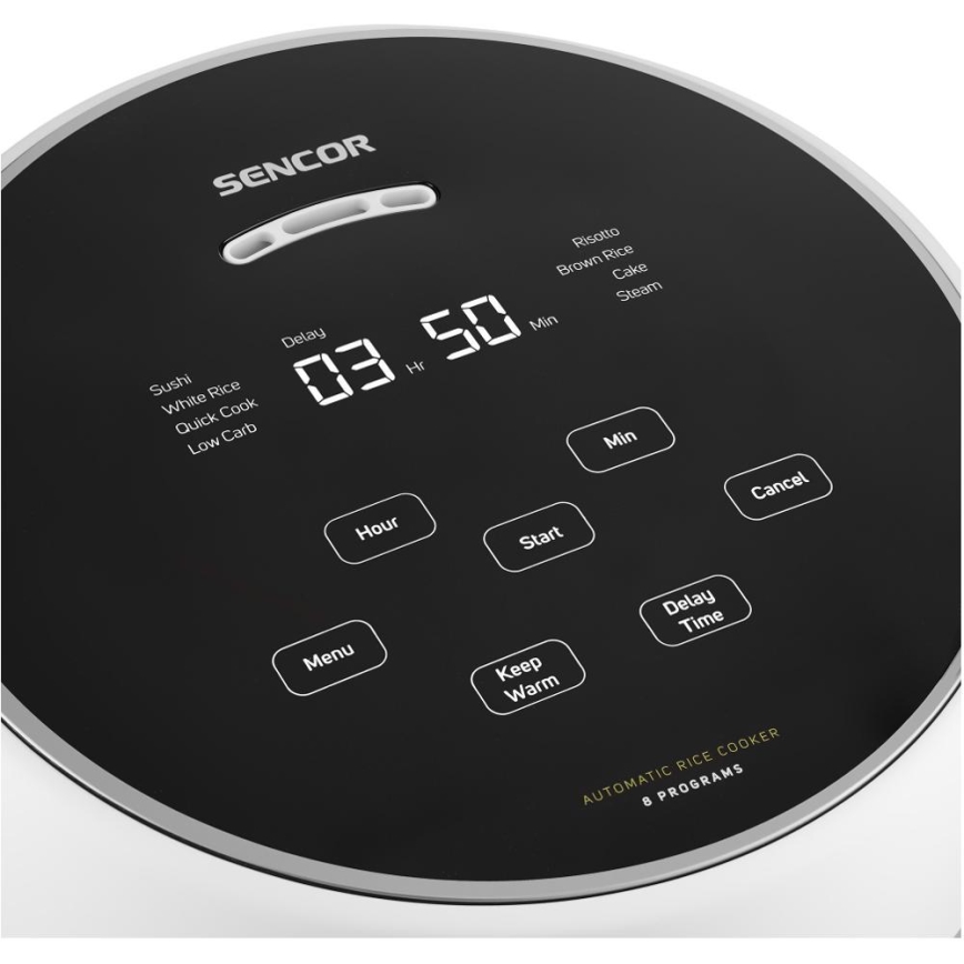 Sencor - Ryżowar 350W/230V 0,6 l biały