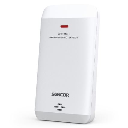 Sencor - Stacja meteorologiczna z kolorowym wyświetlaczem LCD 5V/1xCR2032 + 2xAA