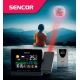 Sencor - Stacja pogodowa z kolorowym wyświetlaczem LCD, budzikiem i projekcją 2xAA