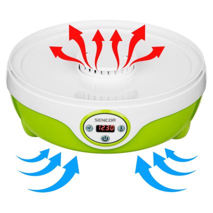 Sencor - Suszarka do owoców 240W/230V