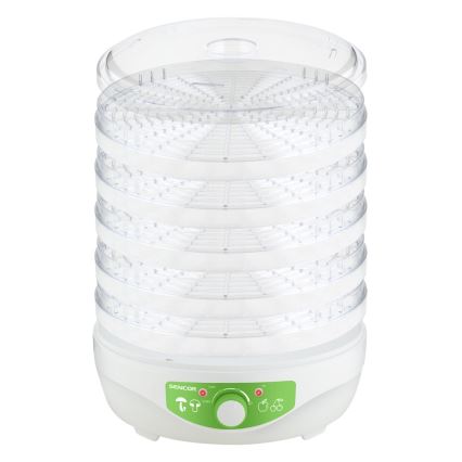 Sencor - Suszarka do owoców z termoregulacją 250W/230V