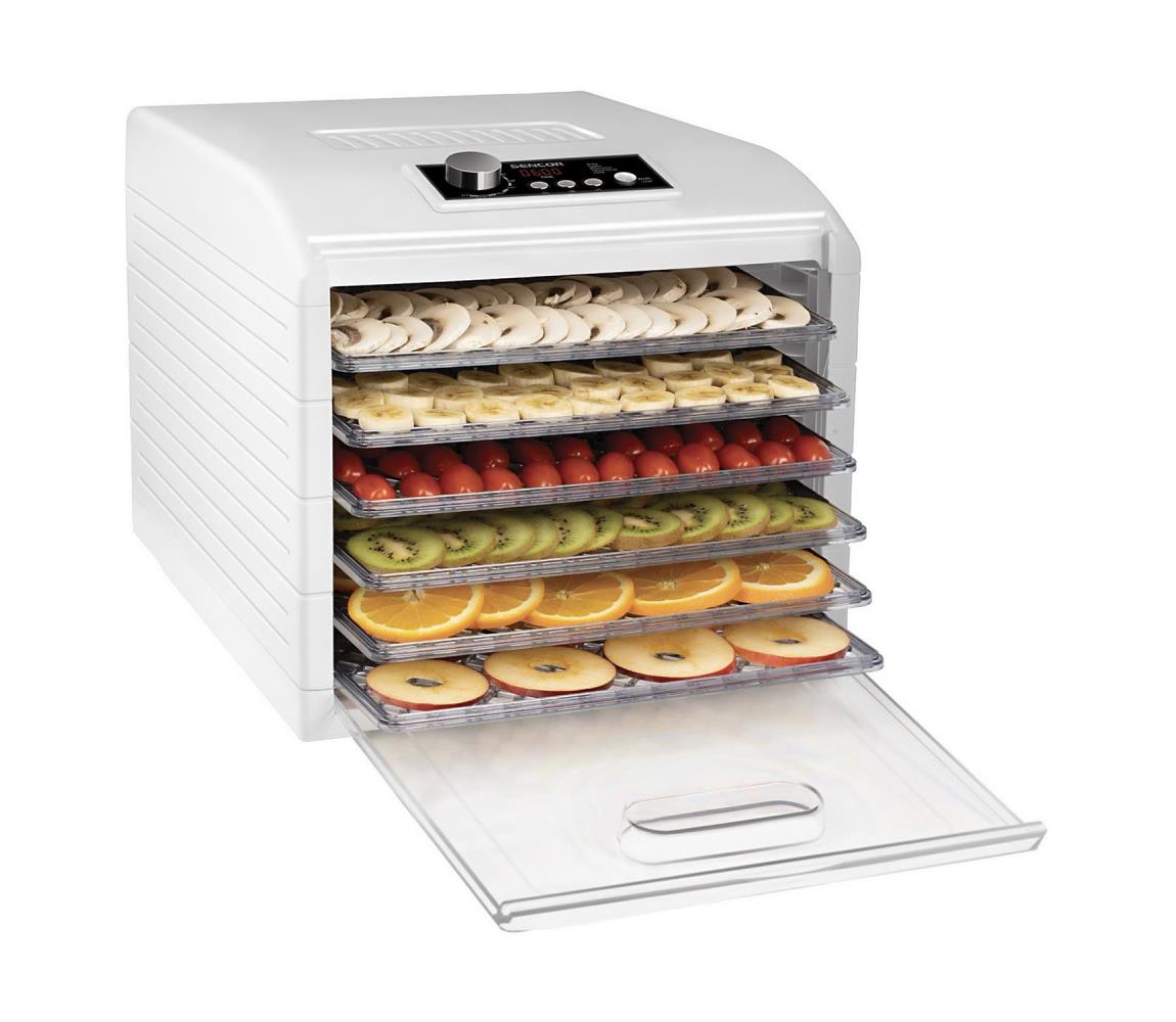 Sencor - Suszarka do żywności 500W/230V biała +