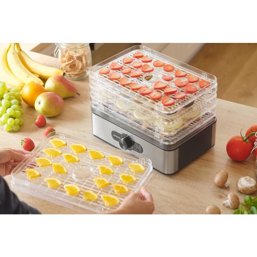 Sencor - Suszarka do żywności z regulacją temperatury 700W/230V