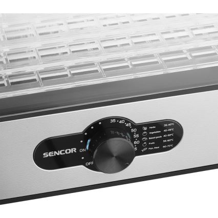 Sencor - Suszarka do żywności z regulacją temperatury 700W/230V