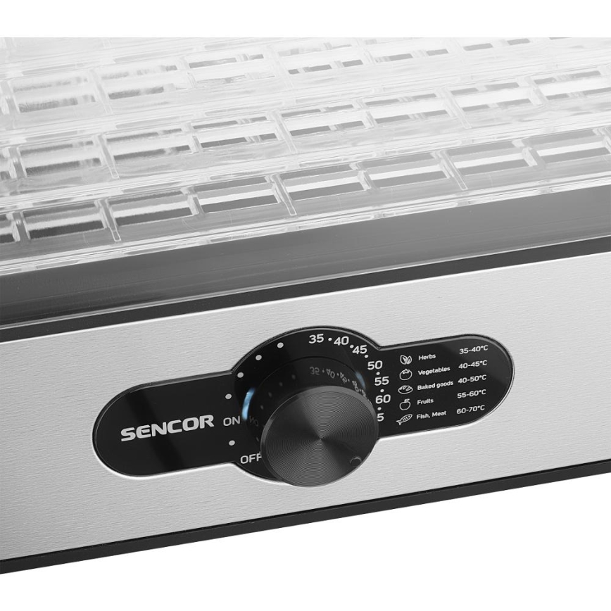 Sencor - Suszarka do żywności z regulacją temperatury 700W/230V