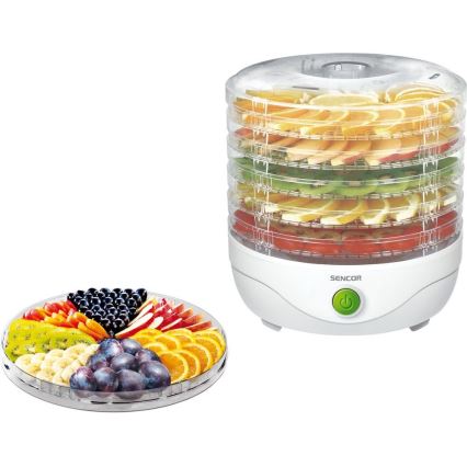 Sencor - Suszarka do żywności z termoregulacją 250W/230V