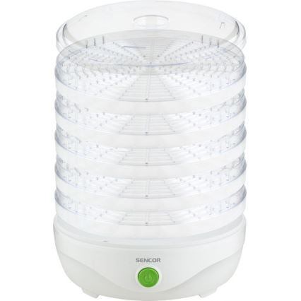 Sencor - Suszarka do żywności z termoregulacją 250W/230V