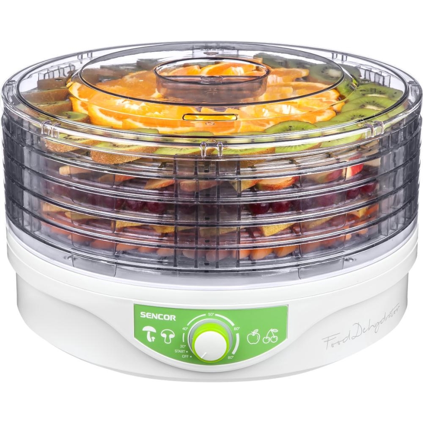 Sencor - Suszarka do żywności z termoregulacją 250W/230V
