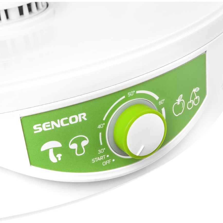 Sencor - Suszarka do żywności z termoregulacją 250W/230V