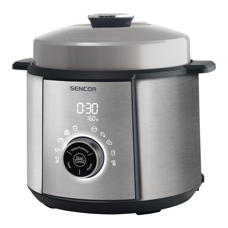 Sencor - Szybkowar elektryczny 1100W/230V 10 funkcji 5,5 l