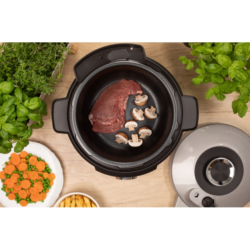 Sencor - Szybkowar elektryczny 1100W/230V 10 funkcji 5,5 l