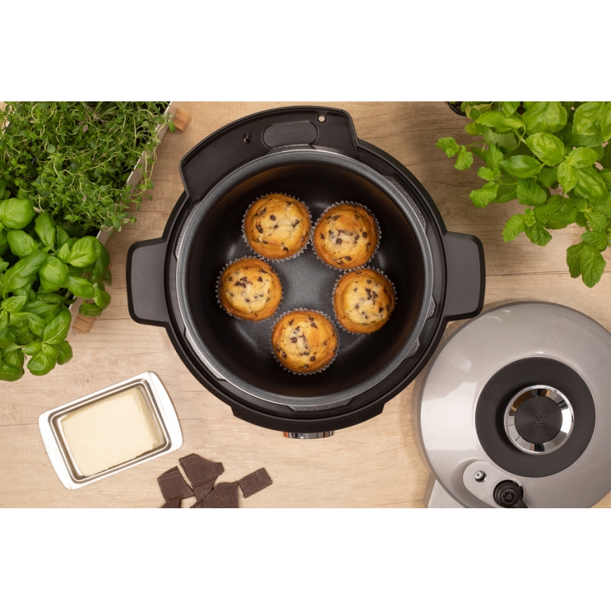 Sencor - Szybkowar elektryczny 1100W/230V 10 funkcji 5,5 l