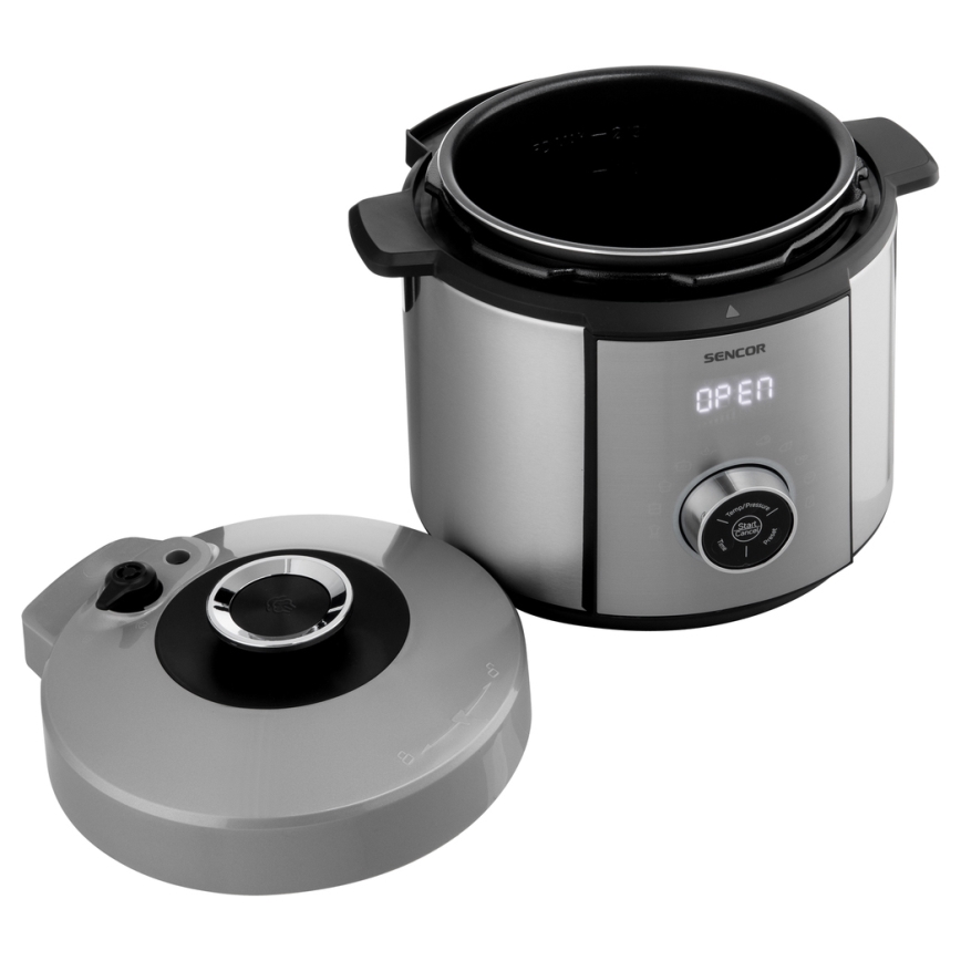 Sencor - Szybkowar elektryczny 1100W/230V 10 funkcji 5,5 l