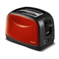 Sencor - Toster z dwoma otworami 850W/230V czerwony