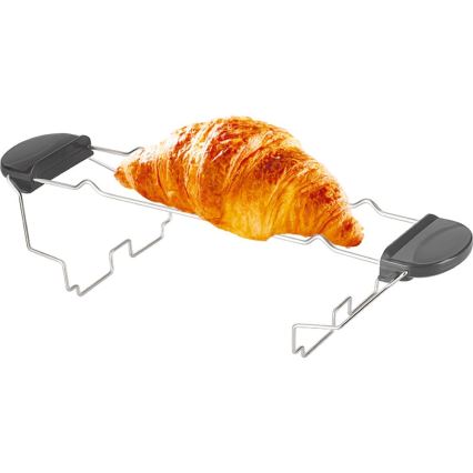 Sencor - Toster z dwoma szczelinami i rusztem do podgrzewania 1000W/230V, różowy