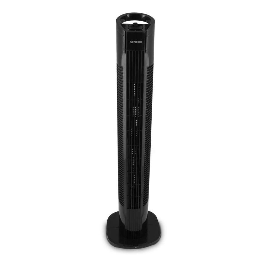 Sencor - Wentylator podłogowy 50W/230V czarny