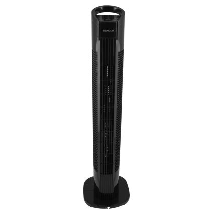 Sencor - Wentylator podłogowy 50W/230V czarny + pilot
