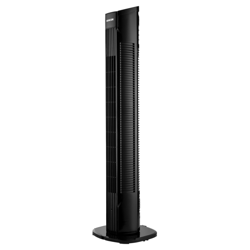Sencor - Wentylator podłogowy 50W/230V czarny + pilot