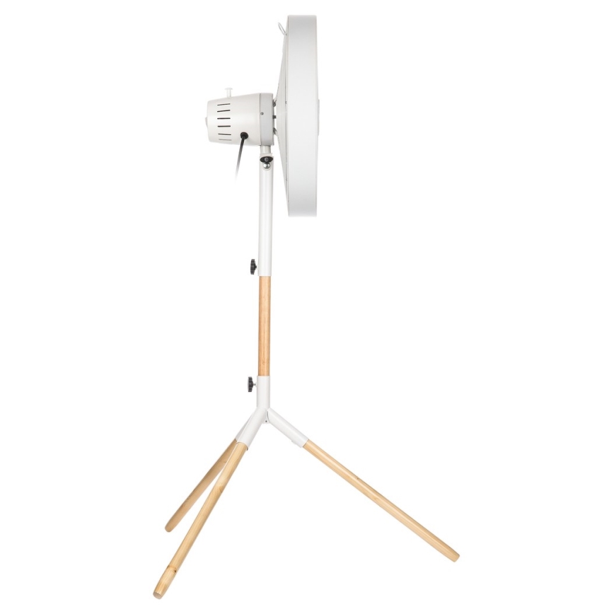 Sencor - Wentylator stojący 50W/230V śr. 40 cm biały/buk