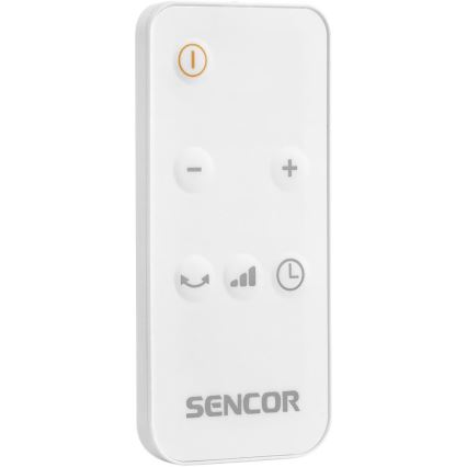 Sencor - Wentylator z ceramiczną grzałką 2200W/230V Wi-Fi biały + pilot zdalnego sterowania