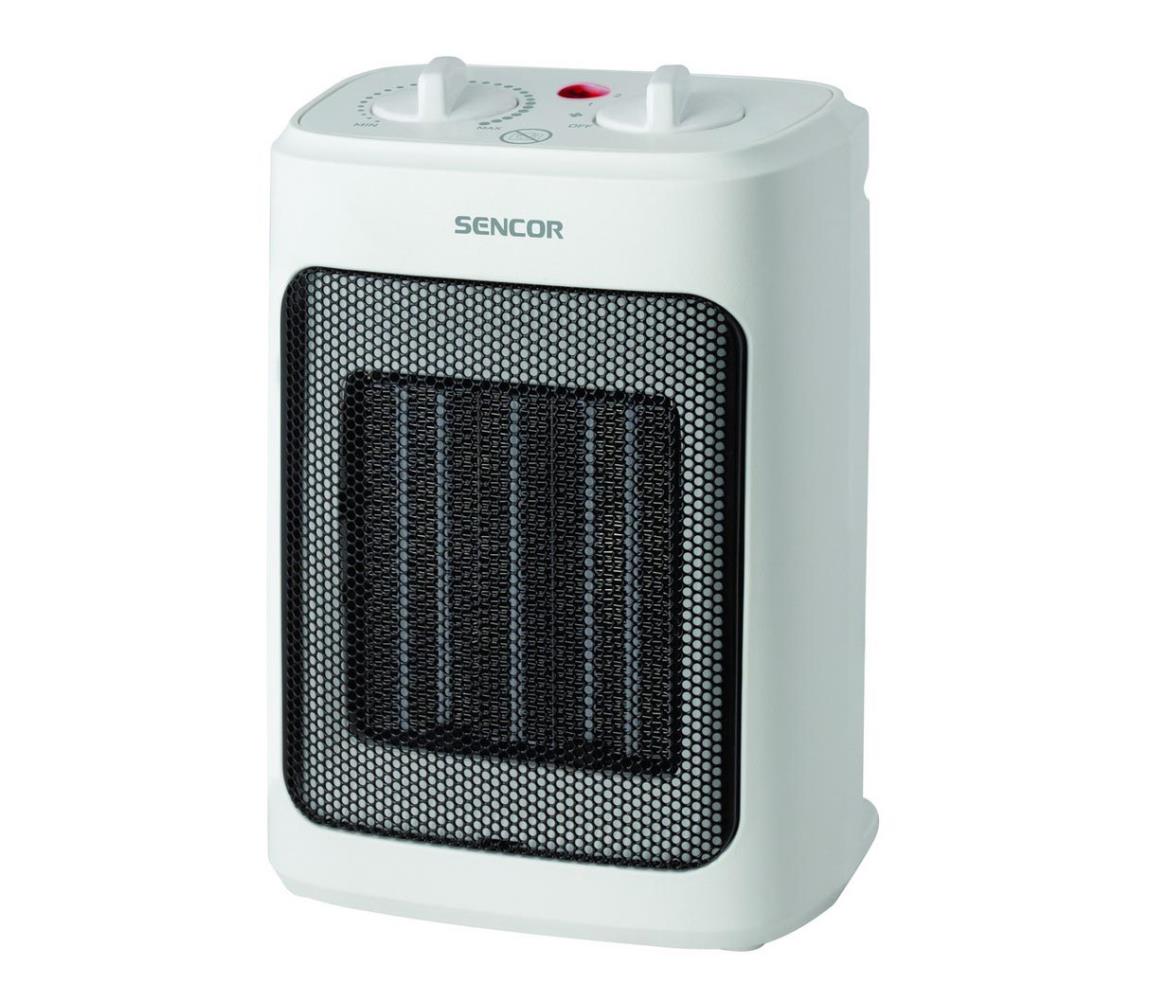 Sencor - Wentylator z ceramicznym elementem grzejnym 900/1300/2000W/230V biały