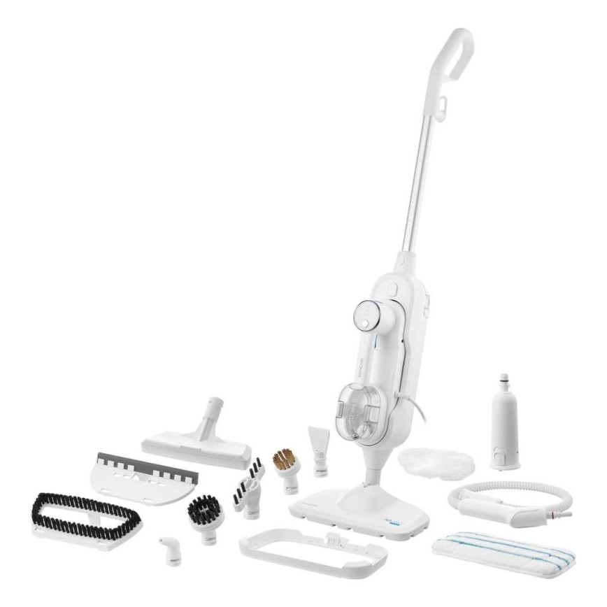 Sencor - Wielofunkcyjny mop parowy 2w1 1500W/230V IPX4 biały