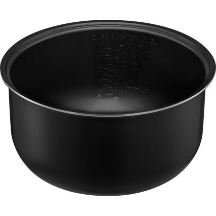 Sencor - Wielofunkcyjny ryżowar 700W/230V 1,5 l stal nierdzewna/czarny