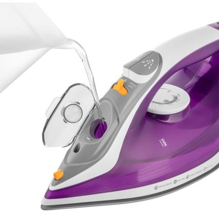 Sencor - Żelazko parowe 2400W/230V fioletowe/białe