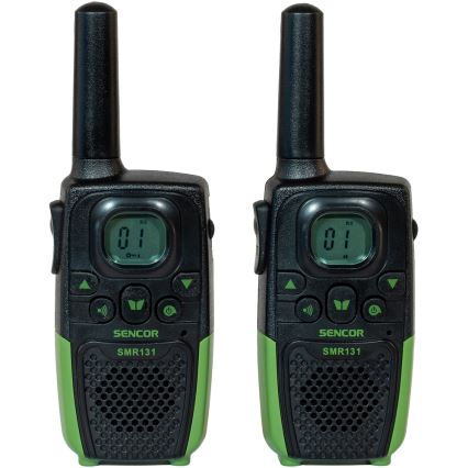 Sencor - ZESTAW 2x Walkie-talkie 3xAAA zasięg 7 km