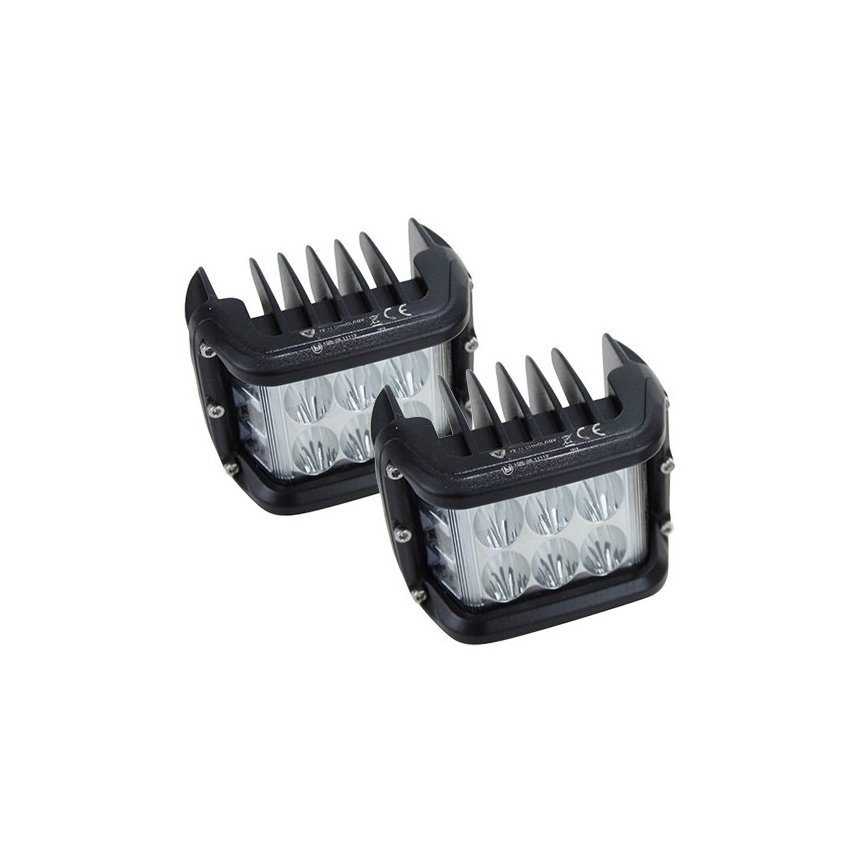 SET 2x LED Reflektor samochodowy CREE LED/27W/10-30V IP67